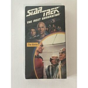 Star Trek: The Next Generation Episode 10 "The Battle" VHS New/Sealed-Watermars!